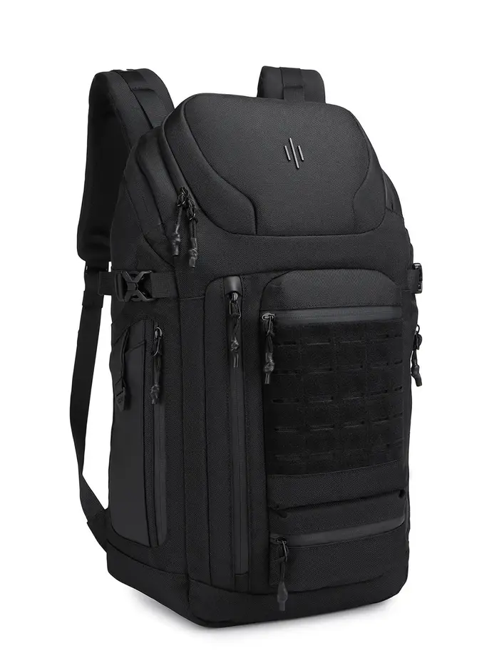 Ozuko-Sac à dos pour ordinateur portable de voyage en plein air pour hommes, sac à dos universitaire