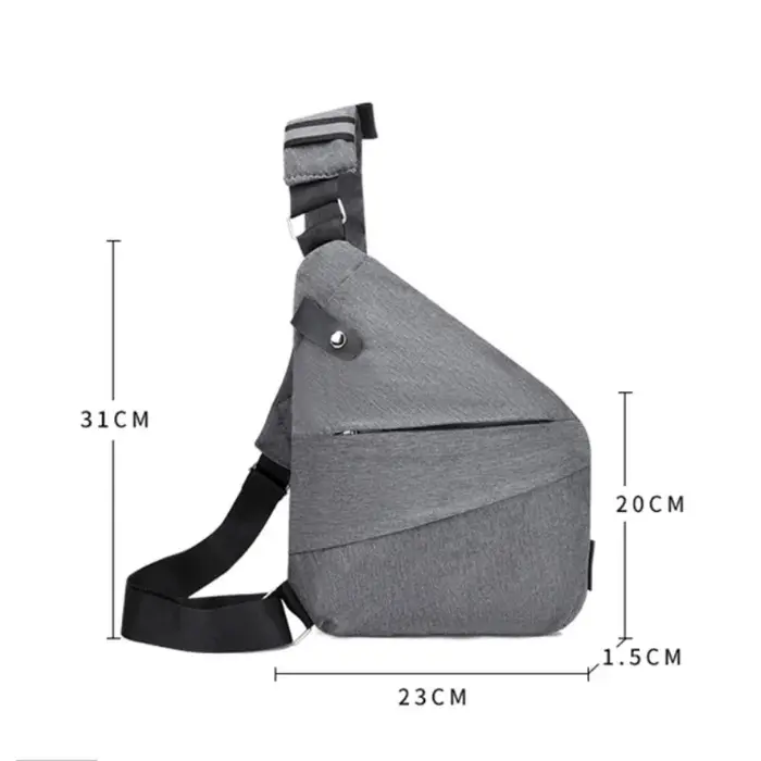 Marque hommes voyage affaires Fino sac Anti-effraction sac à bandoulière étui Anti-vol sangle de sécurité stockage numérique sacs de poitrine rюкзак