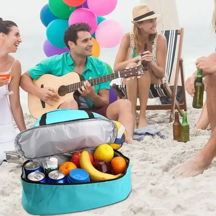 LUSQI Lot de 3 sacs de courses imperméables grande capacité