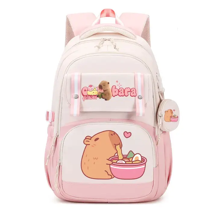 Sac à dos Capybara mignon grande capacité