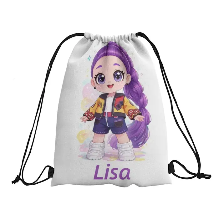 Sac à dos personnalisé avec cordon de serrage