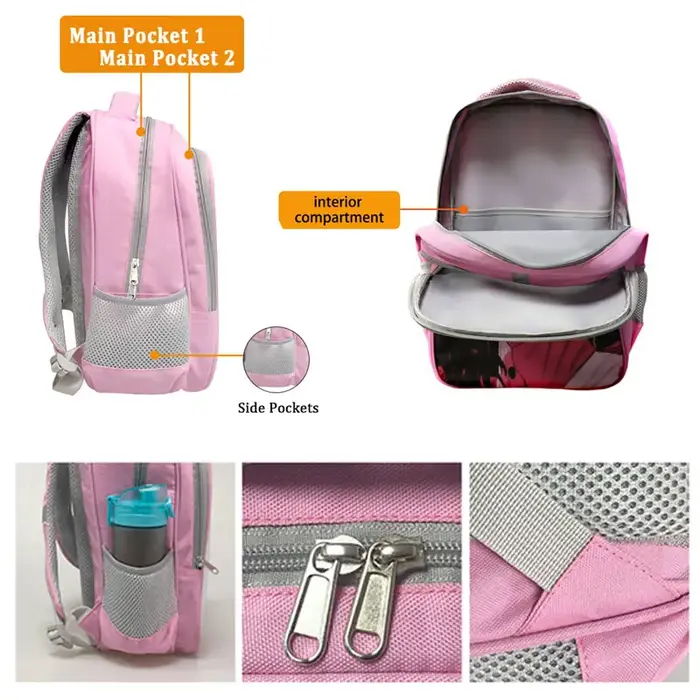 Sac à dos imprimé de gymnastique rythmique pour filles