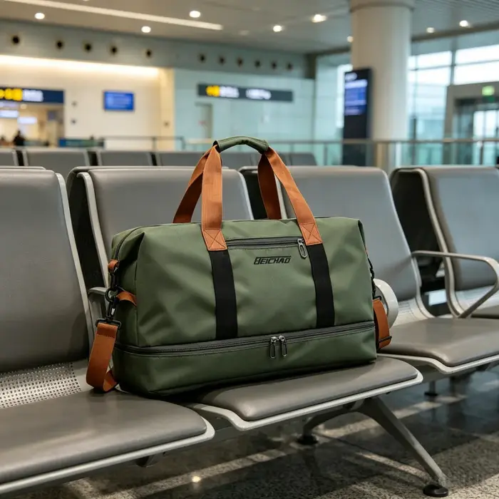 Sac de sport grande capacité, bagage pour courtes distances, sac de fitness portable, sac de voyage, sac à bandoulière, sac de sport imperméable pour homme