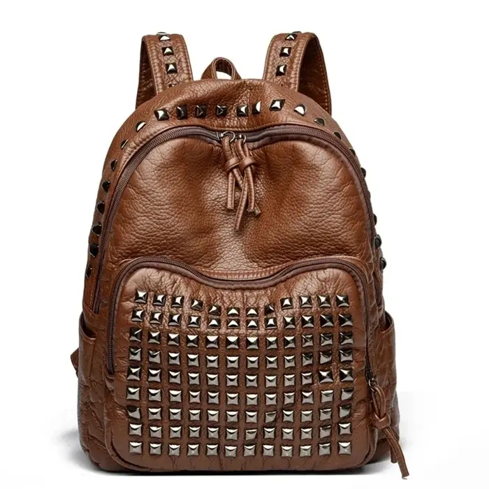 Sacs à dos à Rivets Design de luxe à la mode