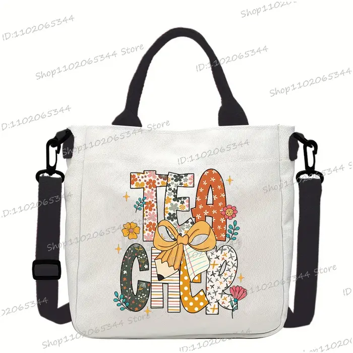 Nouveau sac à main d'école de créateur drôle retour à l'école imprimé sac à bandoulière pour filles garçons mode