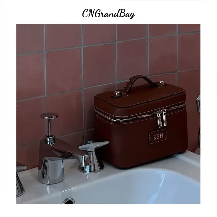 Trousse de Toilette de Voyage Personnalisable à Motif Galet