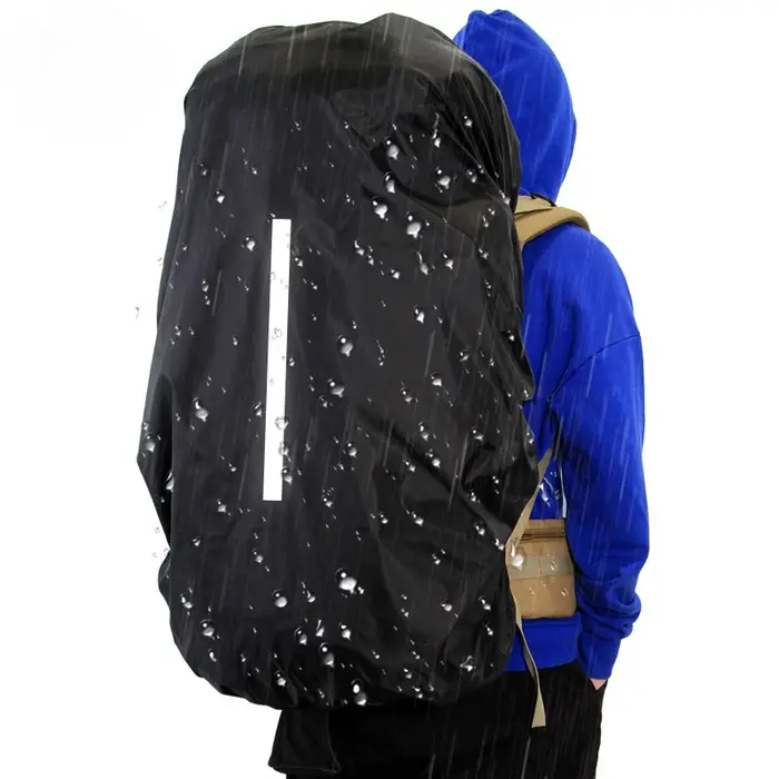 20-60L plusieurs tailles sac à dos extérieur housse de pluie imperméable réfléchissant randonnée Pack Protection