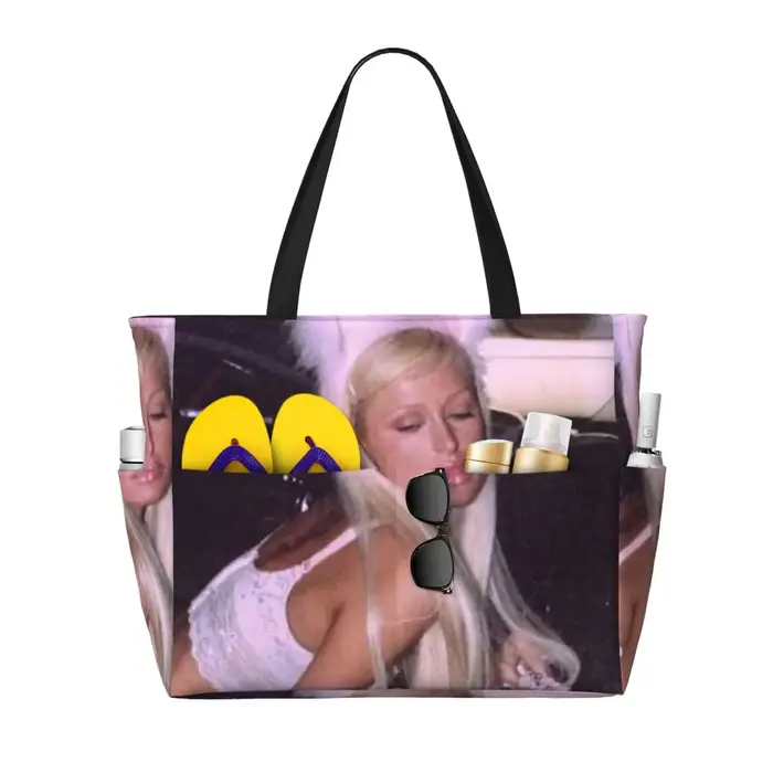 Paris Hilton plage sac fourre-tout Sport Gym Yoga Duffle grand sac