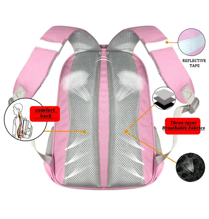 Sac à dos imprimé de gymnastique rythmique pour filles