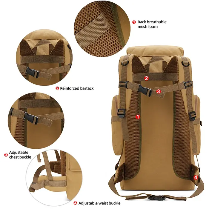 Grand sac à dos de Camping