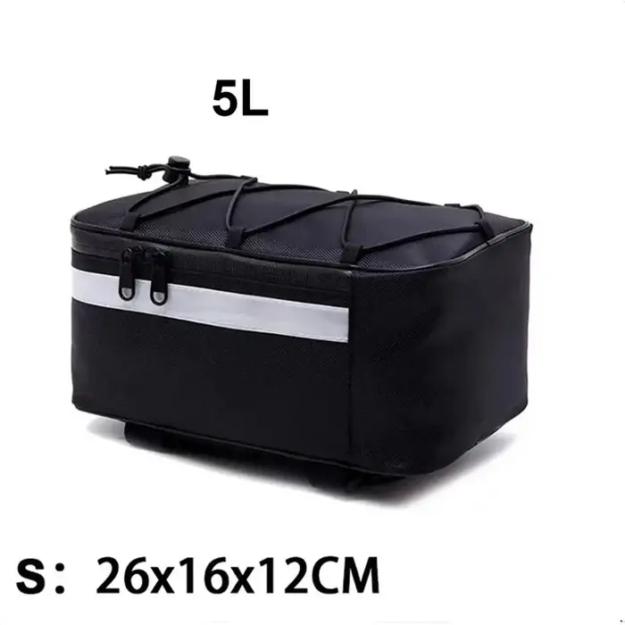 Sac de coffre de vélo Portable, support de vélo, sac arrière 13L/9L/5L, selle de siège arrière, port