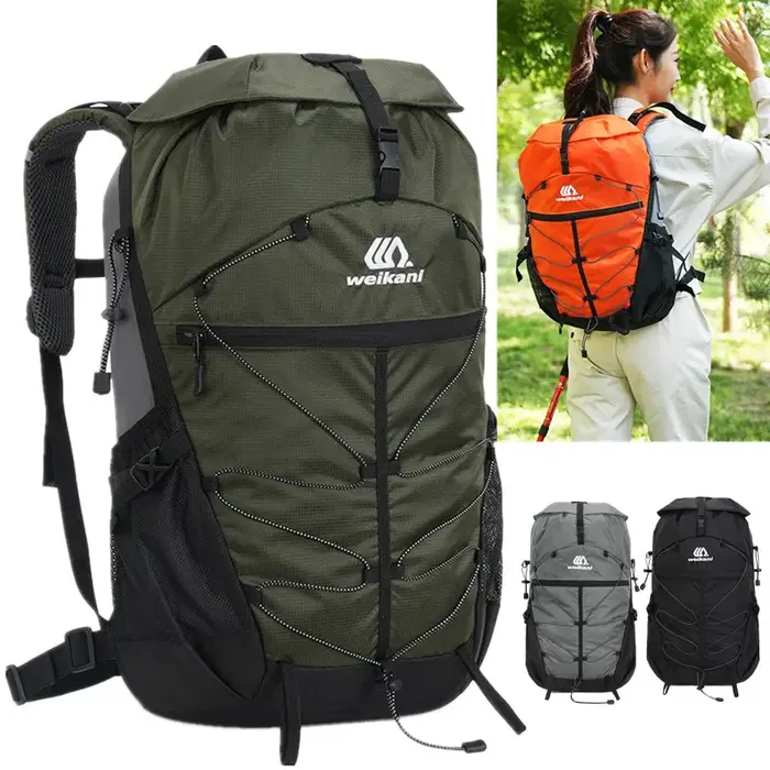 35L Camping sac à dos grand alpinisme randonnée Trekking sacs hydratation court voyage bagages escalade étanche