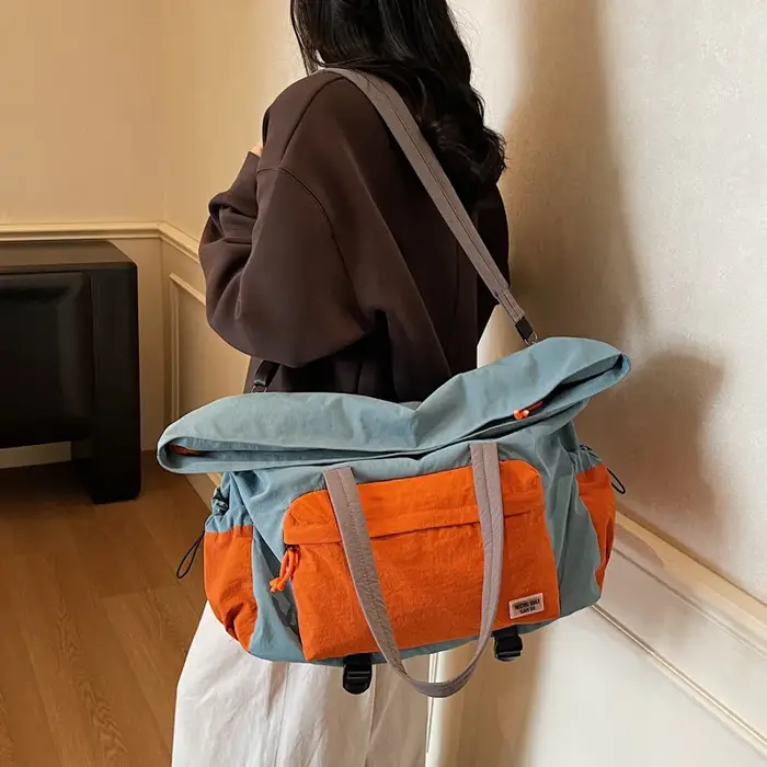 Sac fourre-tout sportif en nylon unisexe grande capacité