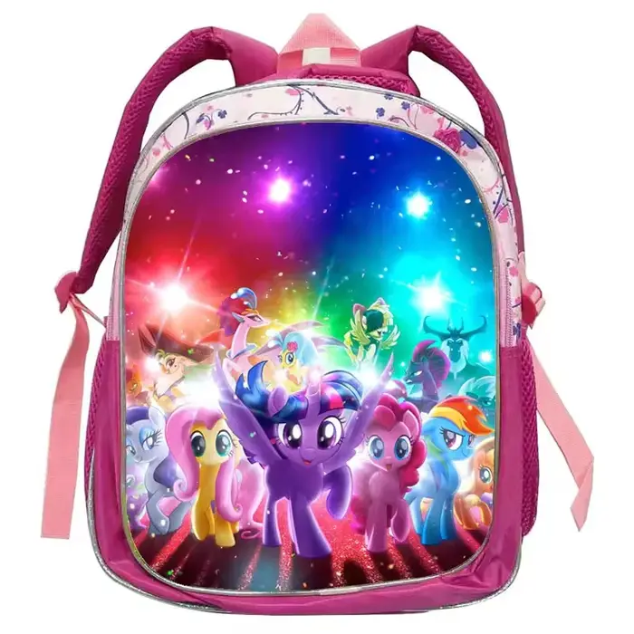 Sac à dos rose My Little Pony Rainbow Equestria