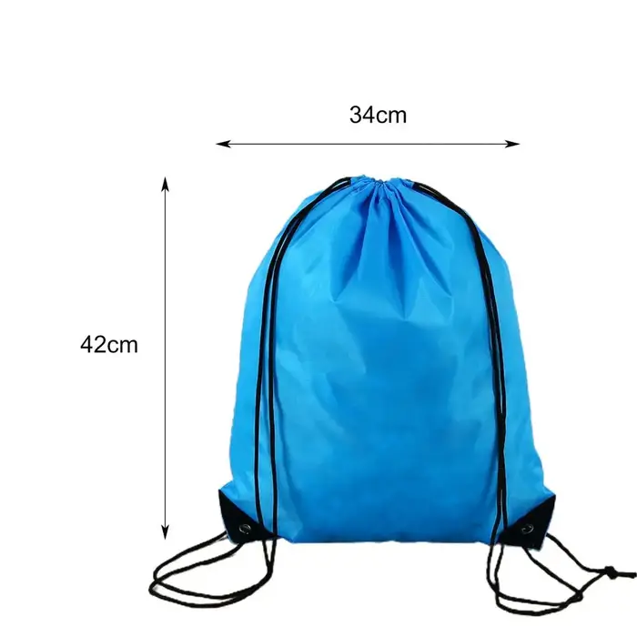Sac de sport pliant multifonctionnel Double épaule tressé cordon sac à dos sac