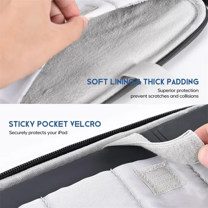 Sac pour ordinateur portable de 11 et 13 pouces avec poche avant pour ranger la batterie