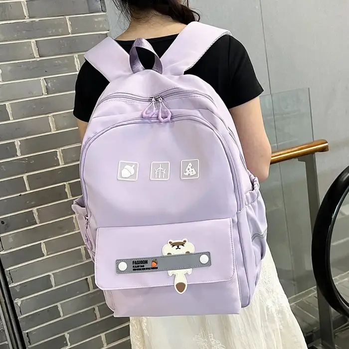 Sac à dos imprimé Capybara de dessin animé pour femmes