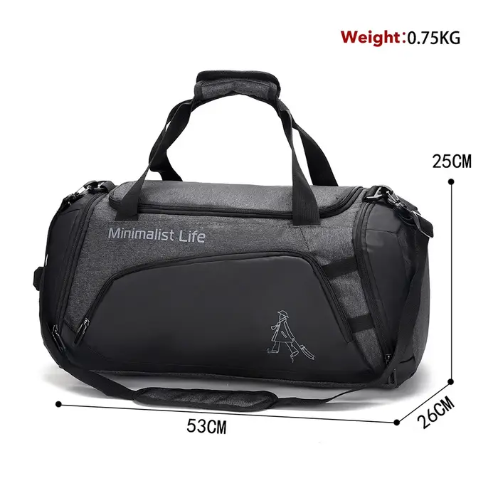 Sac de sport avec sac de voyage étanche