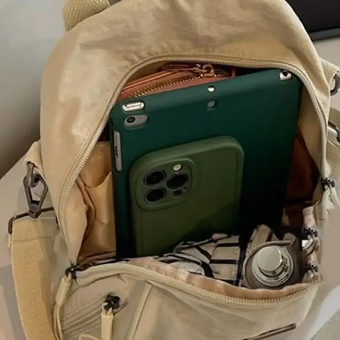 Mode coréenne grande capacité sac à dos déplacements quotidiens épaule sac léger décontracté poche sac à dos pour femmes