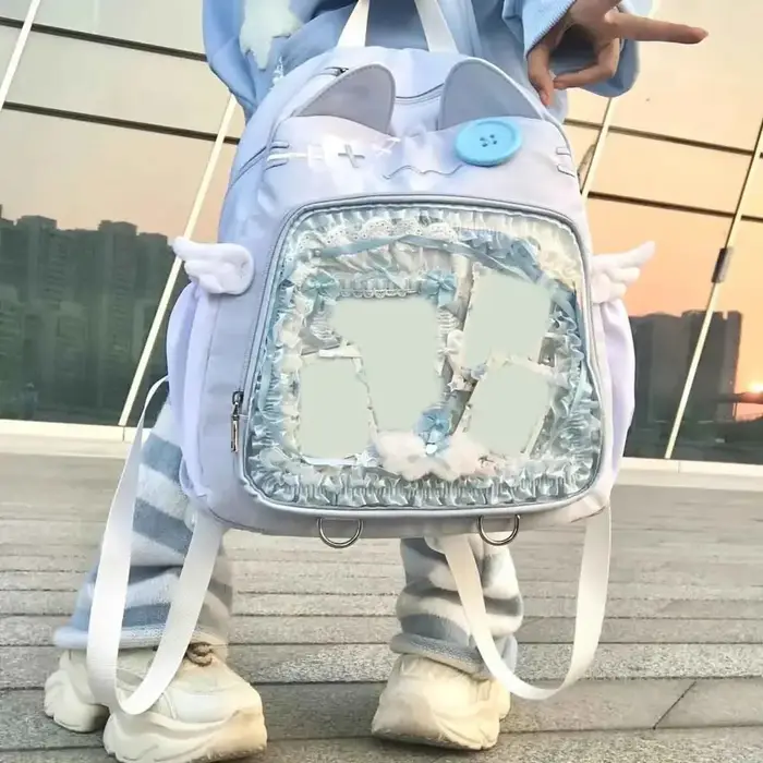 Sac à dos chat mignon pour femme