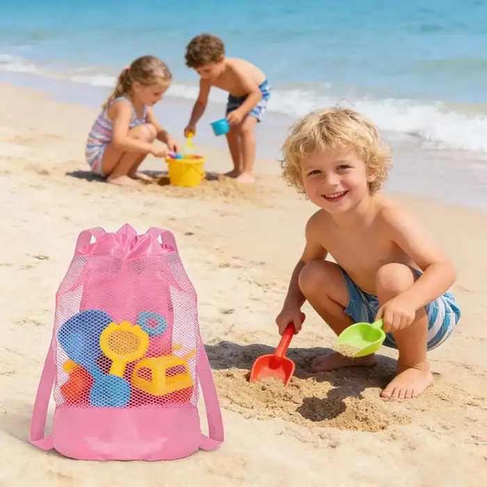 Sac à dos organisateur de jouets de plage