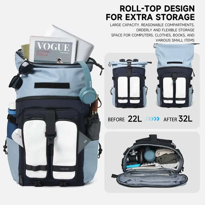 Tigernu école sac à dos sacs pour femmes pour hommes sac à dos en Nylon sacs à dos dame cartable voy