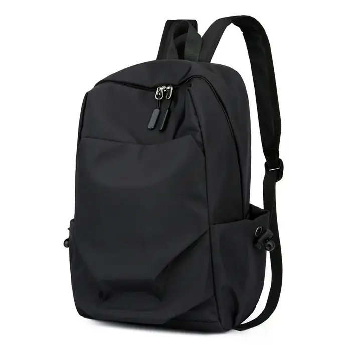 Mini sac à dos de sport pour homme, petit sac à dos de voyage noir tendance, sac à bandoulière en to