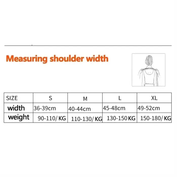 Nouveau Support de dos Double épaule respirant, facile à porter, basket-ball, haltérophilie Orthèse de sport pour badminton, protection de sécurité pour les épaules