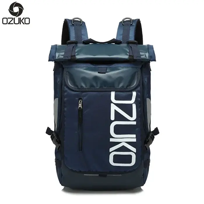 OZUKO cartable pour adolescent 15.6 pouces ordinateur portable sac à dos d'eau 49*28*14 hommes étudiant sacs à dos mâle