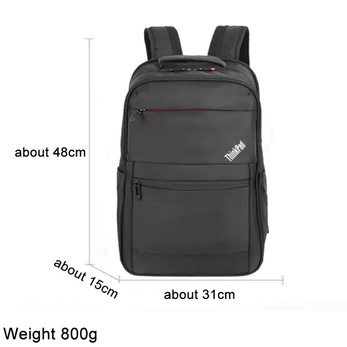 Sac à dos pour ordinateur portable Lenovo Thinkpadtp600, style professionnel simple, sac à dos pour ordinateur portable 15,6 pouces, mini PC, sac pour ordinateur portable 15 pouces