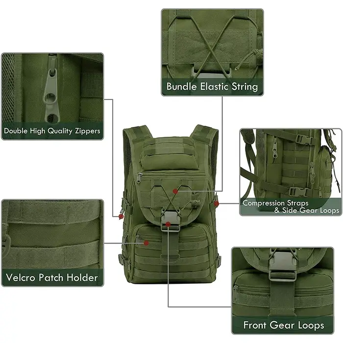 40L sac à dos extérieur système Molle sac à dos Sports de plein air sac à dos Camping randonnée sac à dos