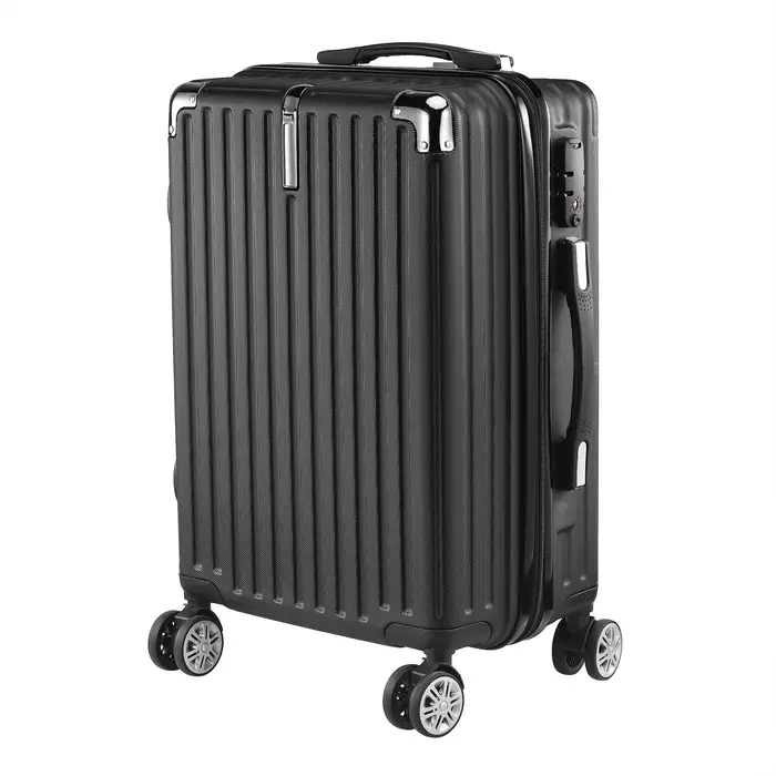 Anajqaqia Ensemble de valises de voyage 3 pièces avec roulettes et serrure