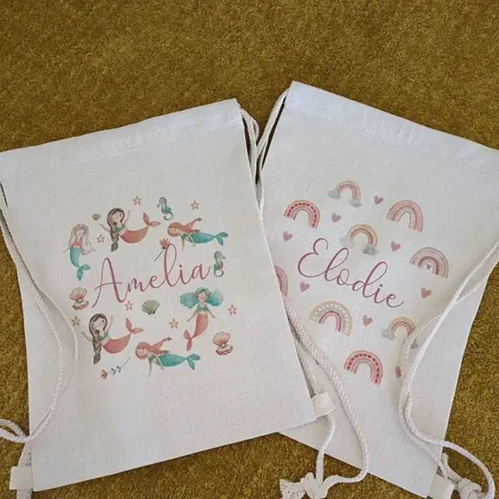 Sac à dos personnalisé avec cordon de serrage