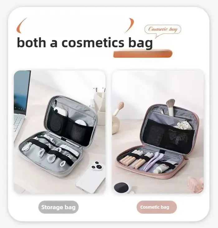 Sac de rangement multifonctionnel pour câbles de données