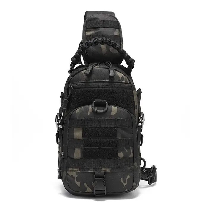 Sac de poitrine de Camping sac à dos tactique pour hommes sport épaule randonnée en plein air escalade cyclisme pêche MOLLE Sling EDC Fanny Pack