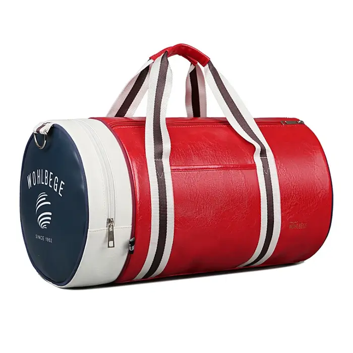Sac de sport en cuir PU pour hommes