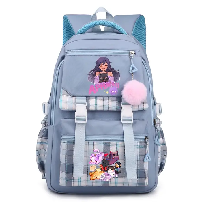Aphmau imprimer sac à dos mignon dessin animé Sport sac à dos pour garçon fille Kawaii sac à dos ordinateur portable