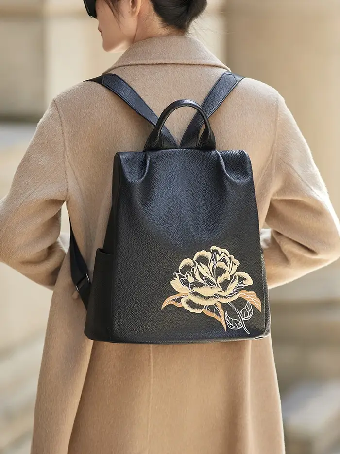 Sac à dos en cuir pour femme ZOOLER 2026
