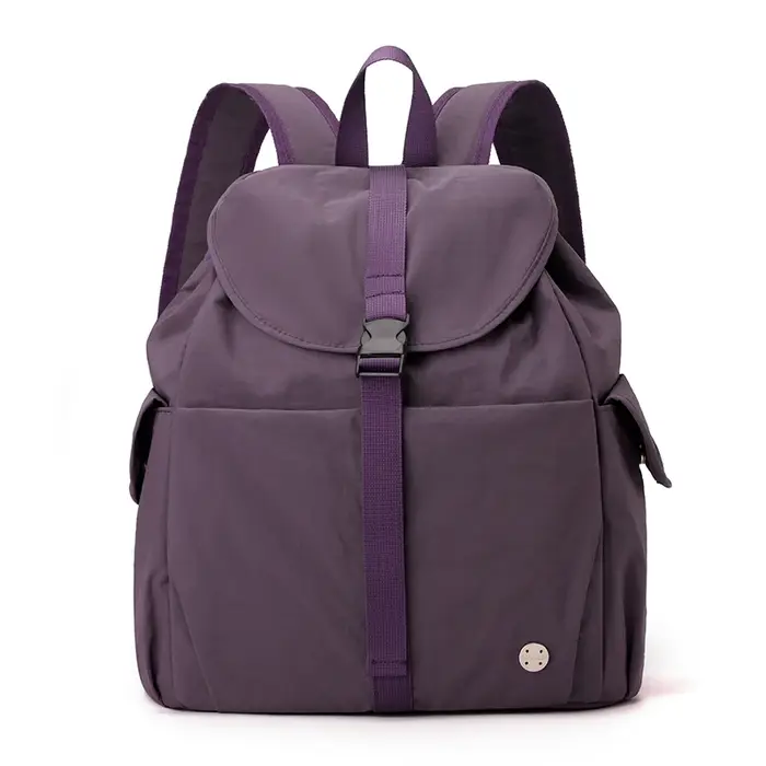 Sacs à dos en Nylon de couleur unie pour femmes