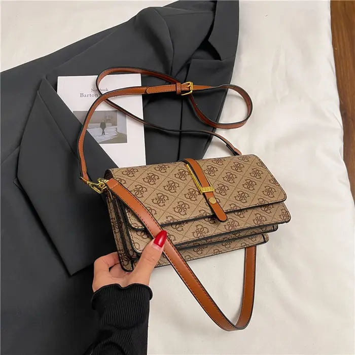 Sac bandoulière tendance de luxe pour femme