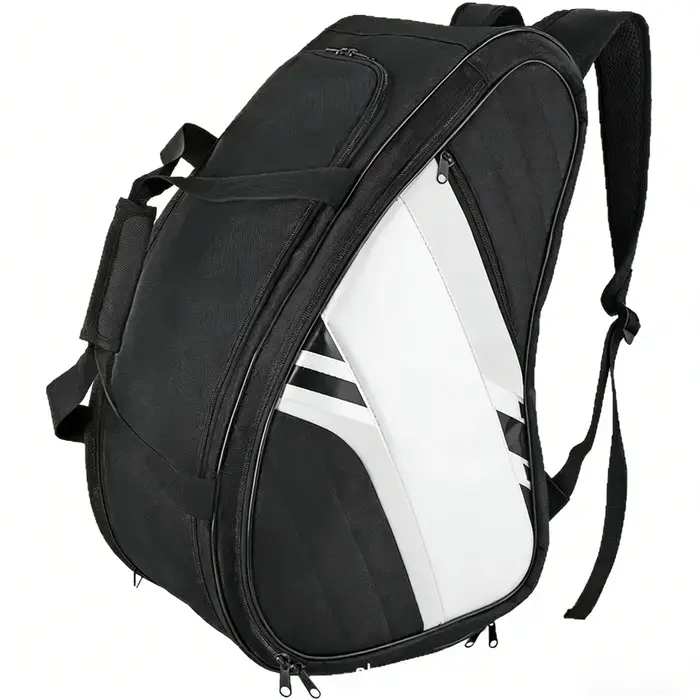 Sac à dos pour raquette de pickleball avec sac à balles