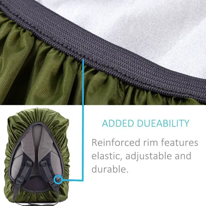GOBYGO housse de pluie réfléchissante sac à dos sac étanche