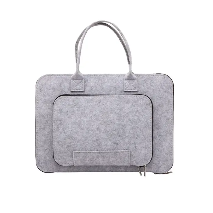 Sac en feutre portable pour ordinateur portable, sac à main pour MacPlePro 13, étui Xiaomi Samsung H