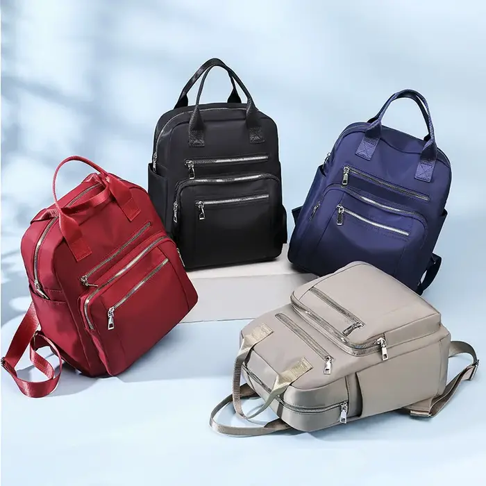 Femmes sac à dos voyage décontracté imperméable Oxford sacs à bandoulière femme grande capacité sac à main sac à dos