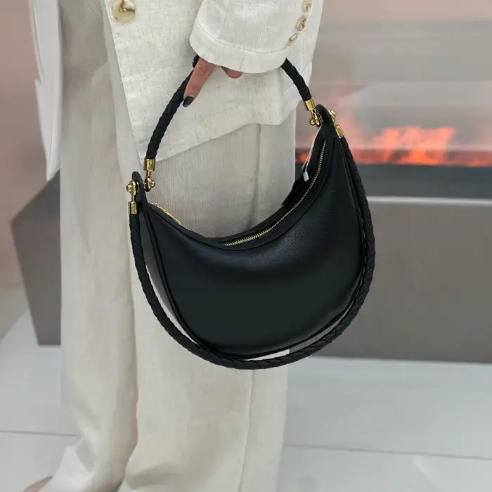 Mendy sac pour femme nouveau sac à main en cuir croissant sous les bras sac Vintage élégant sac à bandoulière trajet quotidien sacs de créateurs de luxe
