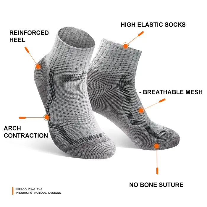 Chaussettes en laine mérinos pour hommes