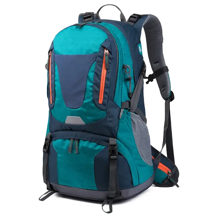 Sac à dos de sport d'extérieur respirant et imperméable 50 litres pour hommes et femmes, grande capa