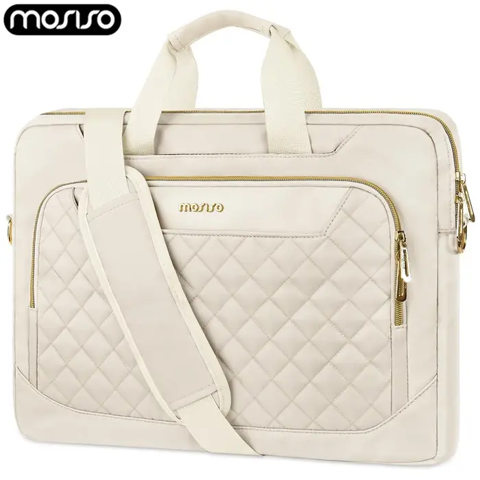 Sac à bandoulière pour ordinateur portable MacBook Air Pro 15 16 M4 M3 M2 M1, sac à main pour ordinateur portable Dell HP Acer Asus, mallette à manches messager pour ordinateur portable