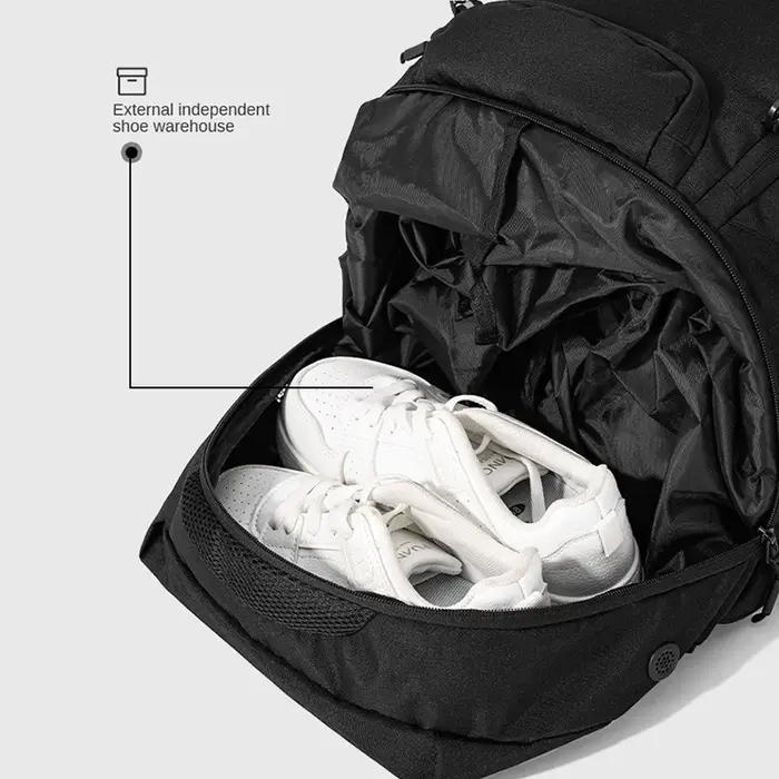 Sac à dos de basket-ball avec porte-balle impression Logo Image sac à dos indépendant pour hommes adapté au