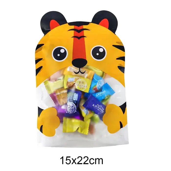 Sac à dos en forme de tigre avec animaux de dessin animé